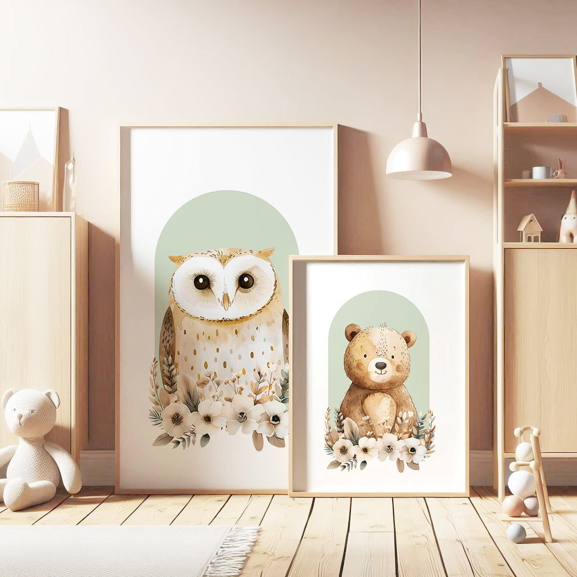 Woodland Charm Collection, Set of 3, N080