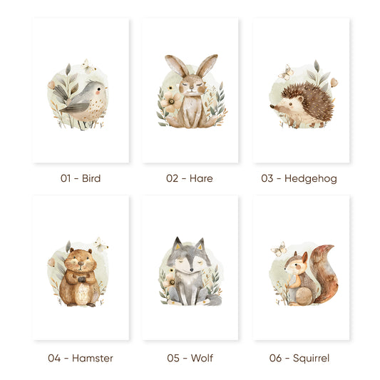 Woodland Whispers, Set of 3, N090