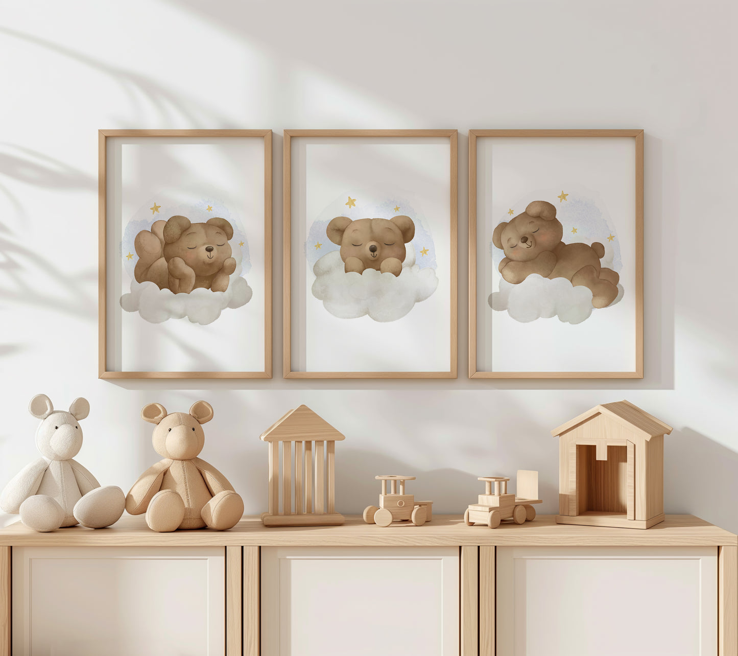 Cloud Hug Bears Collection, Set of 3, N141