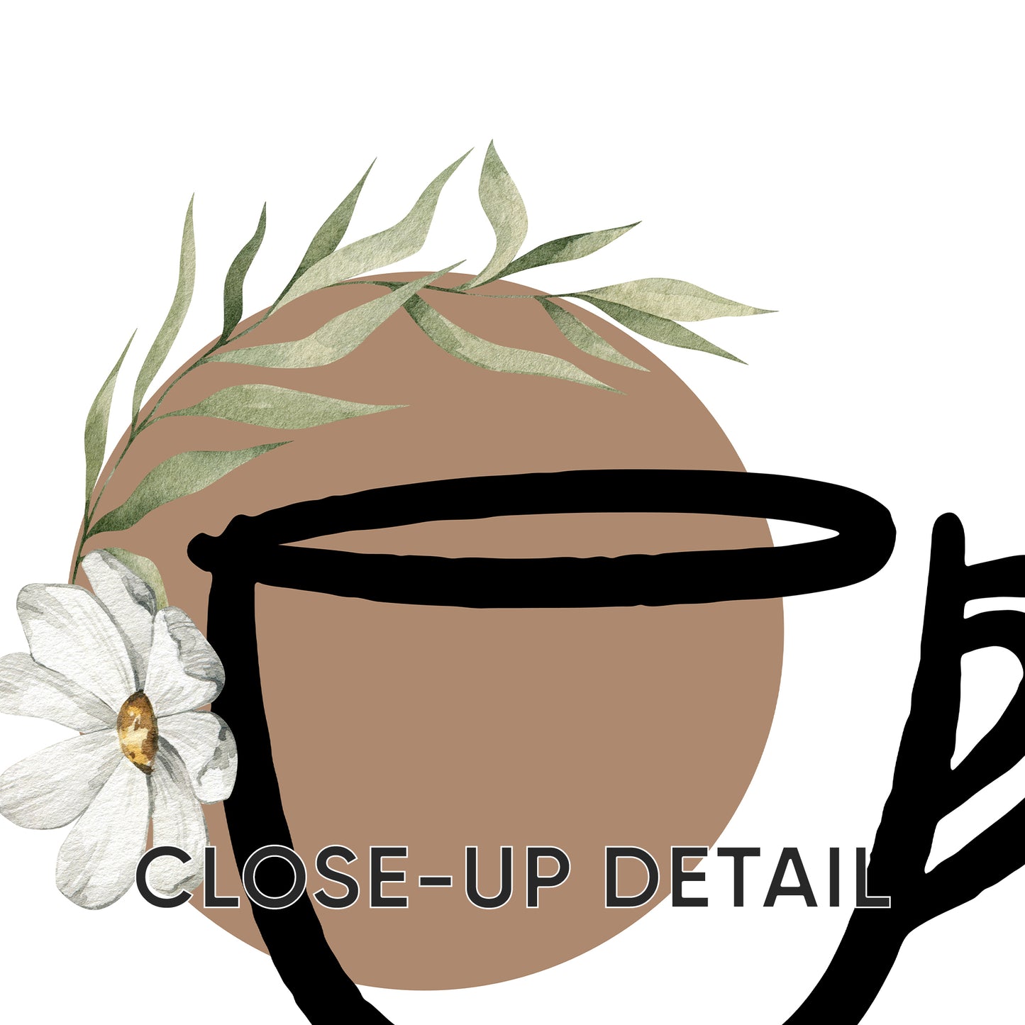 Cozy Café Vibes: Coffee, Croissants & Beans Trio, Set of 3, D090