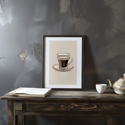 The Coffee Corner - Minimalist Coffee Decor, Set of 3, D007