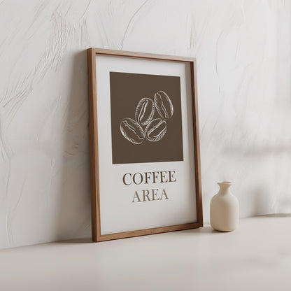 The Coffee Corner - Minimalist Coffee Decor, Set of 3, D007