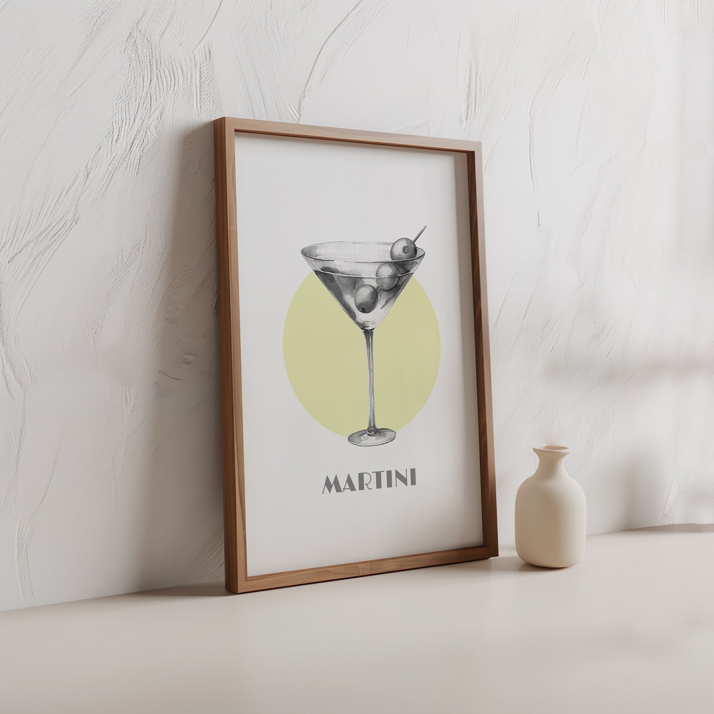 Elegant Cocktail Art Prints Collection Set of 3, D011