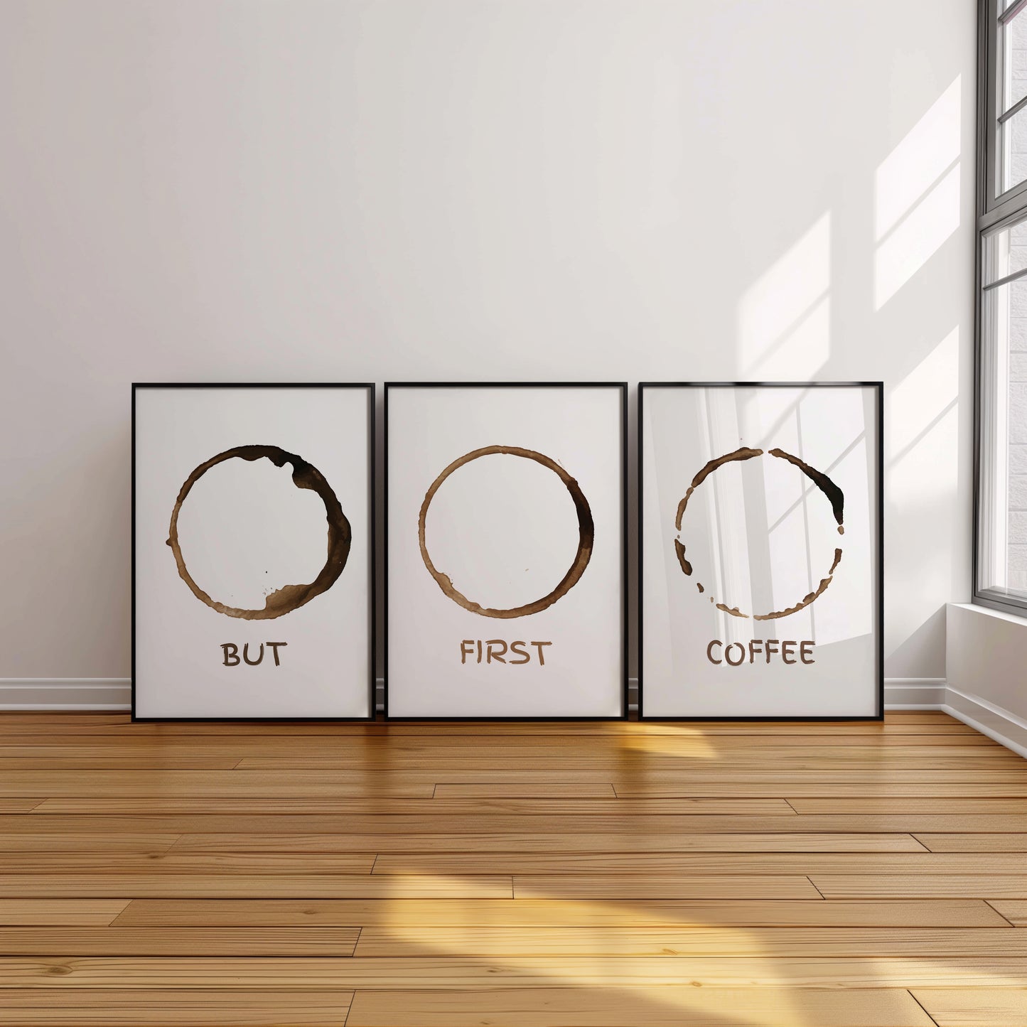 Coffee Lover's Essentials - Wall Art Trio, Set of 3, D038