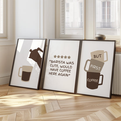 Coffee Chronicles, Set of 3, D051