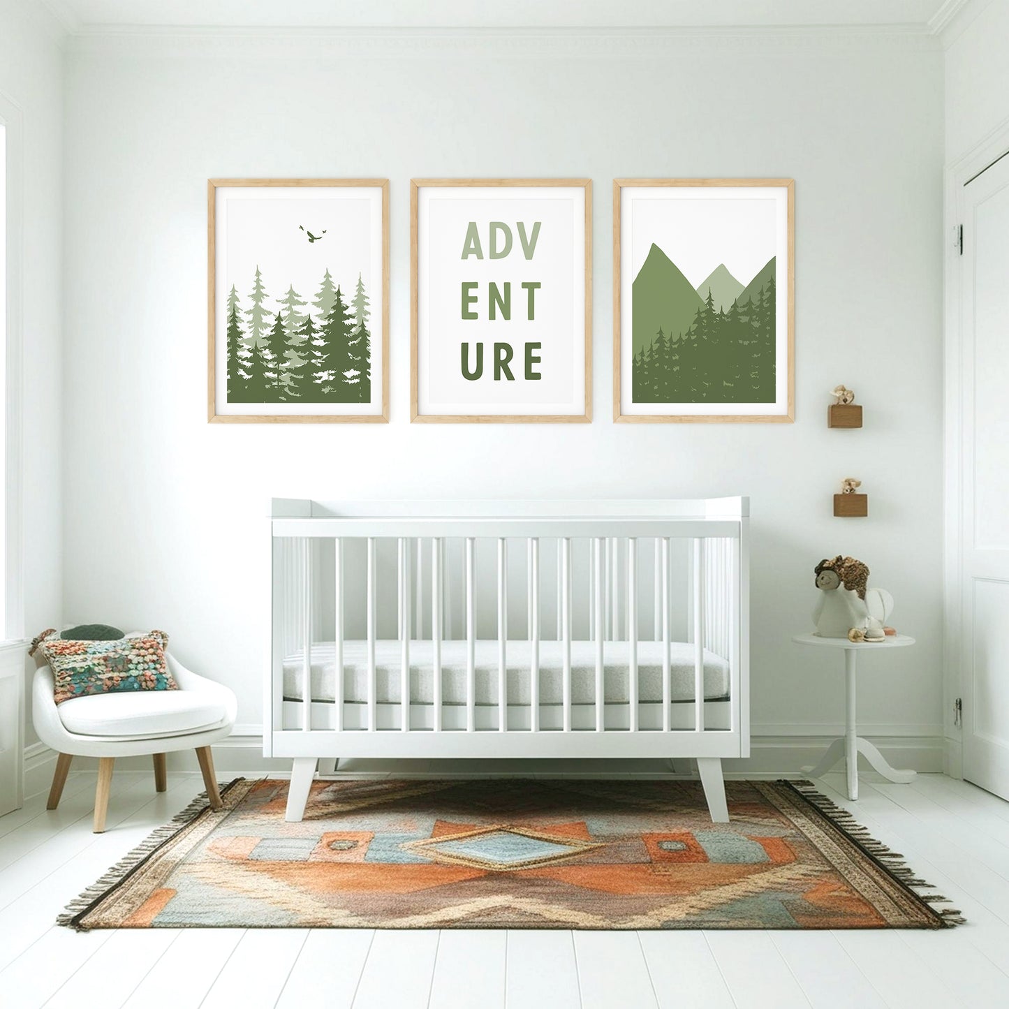 Adventure Awaits Forest Wall Set, Set of 3, N061