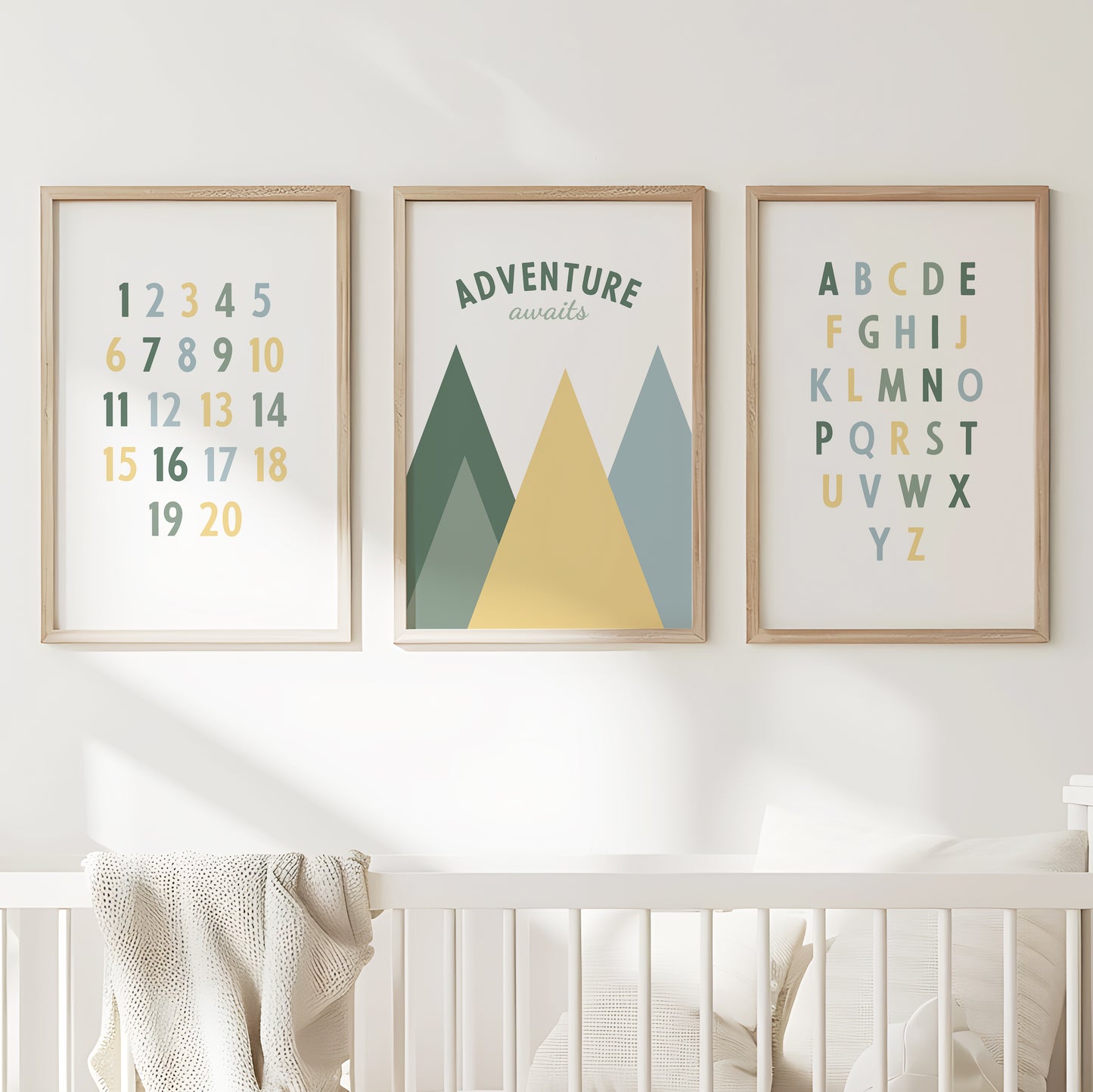 Adventure Awaits Educational Poster Set, Set of 3, N073