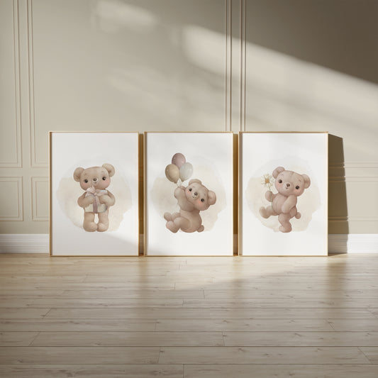 Sweet Bear Companions, Set of 3, N137