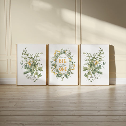 Dream Big Nature Blooms, Set of 3, N060