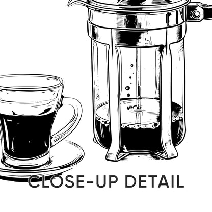 French Press Delight, Set of 3, D043