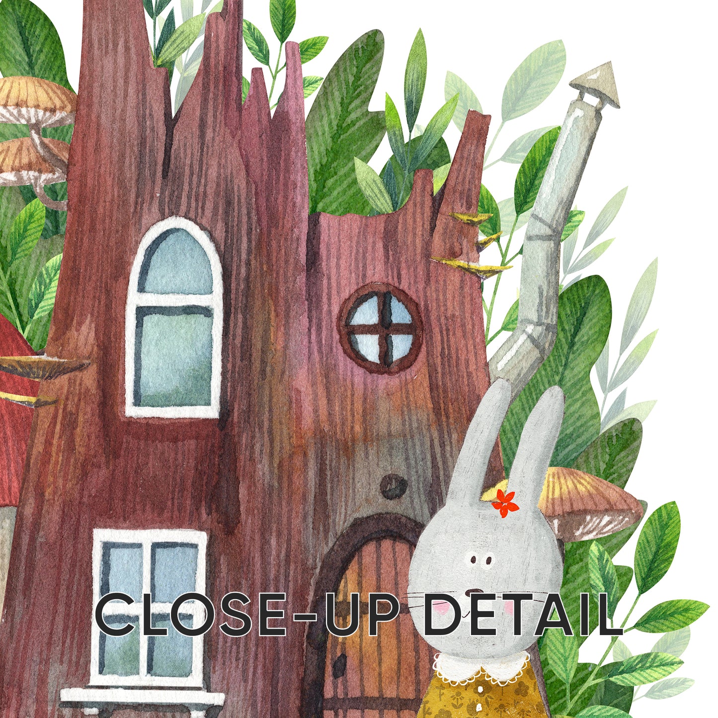 Whimsical Woodland Homes, Set of 3, N151