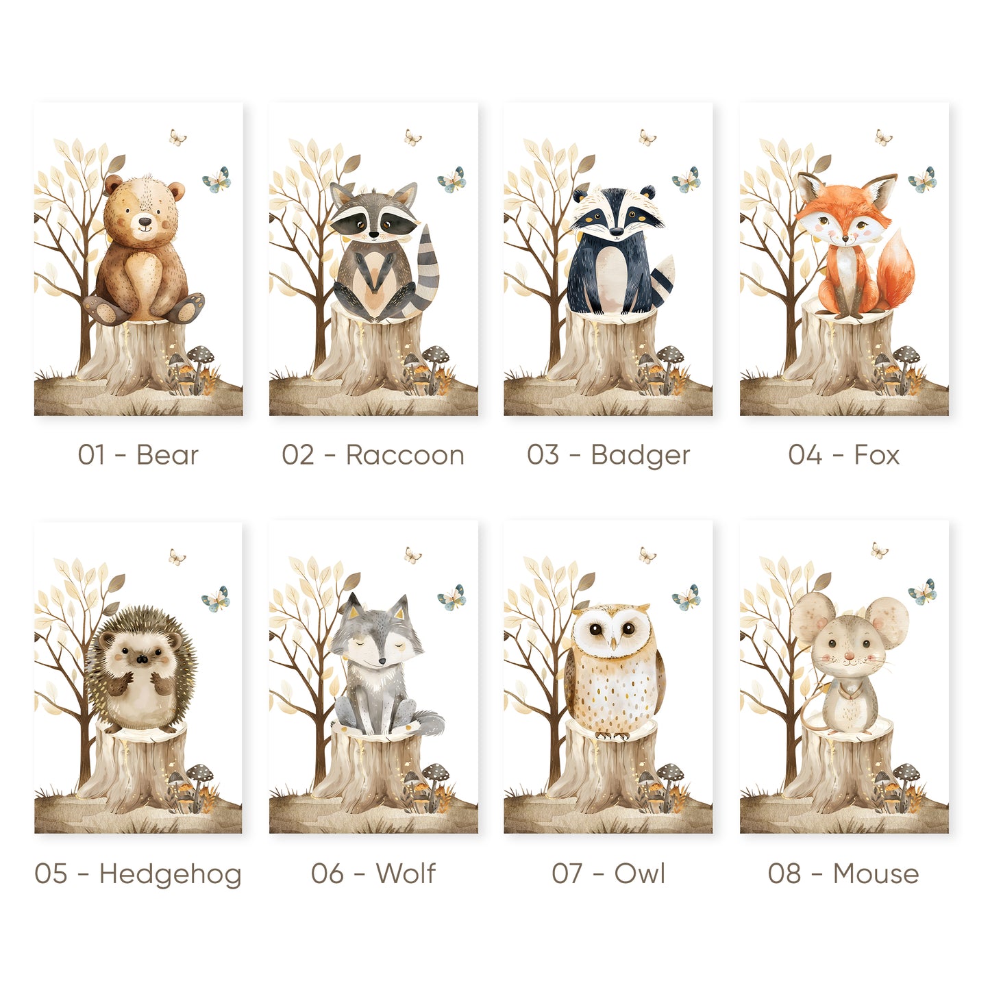 Woodland Companions Adventure Set Set of 3 N001