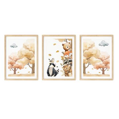 Autumn Woodland Adventures Set Set of 3 N007