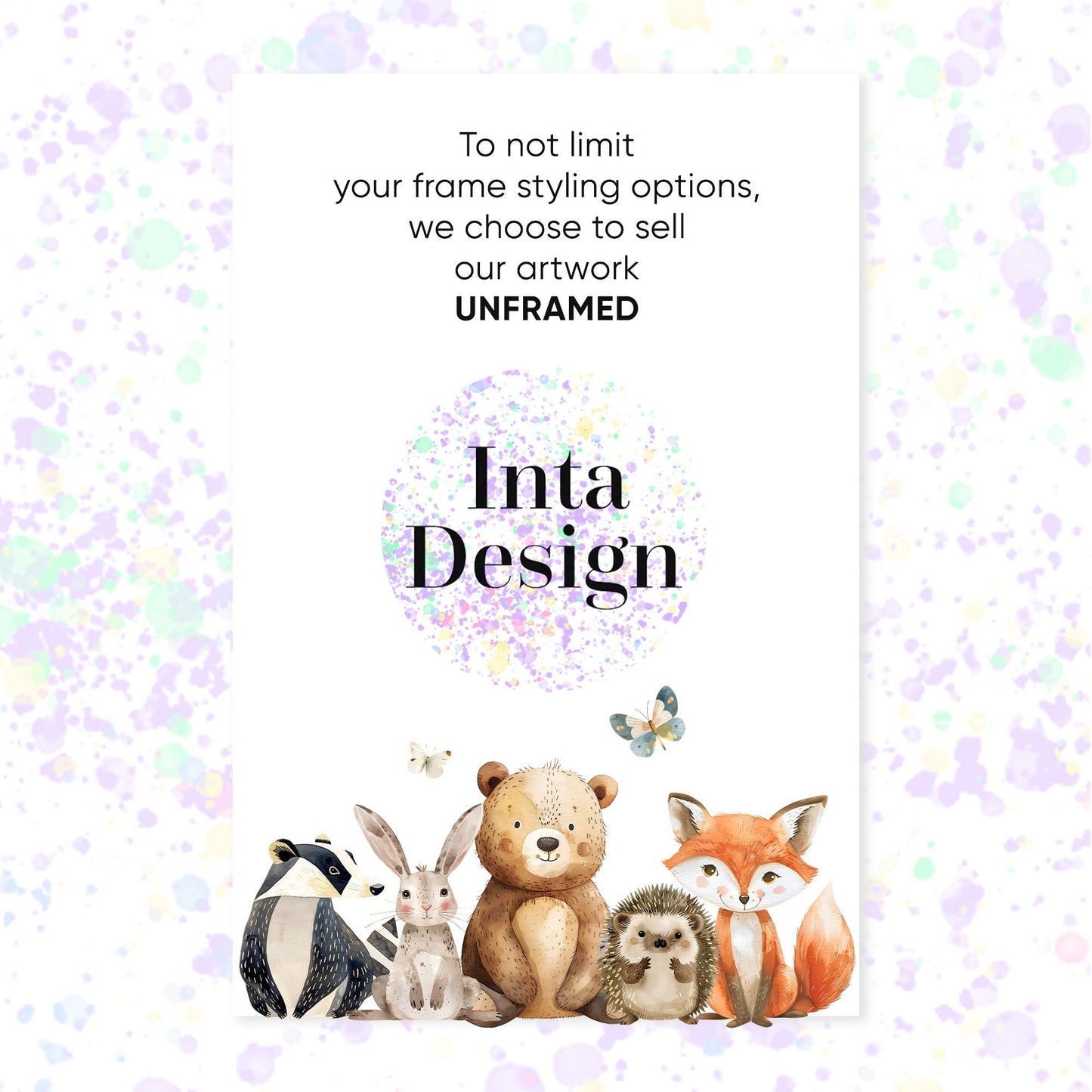 Boho Nursery Wall Art Set, Rainbow, Sun, Rocket Prints N241