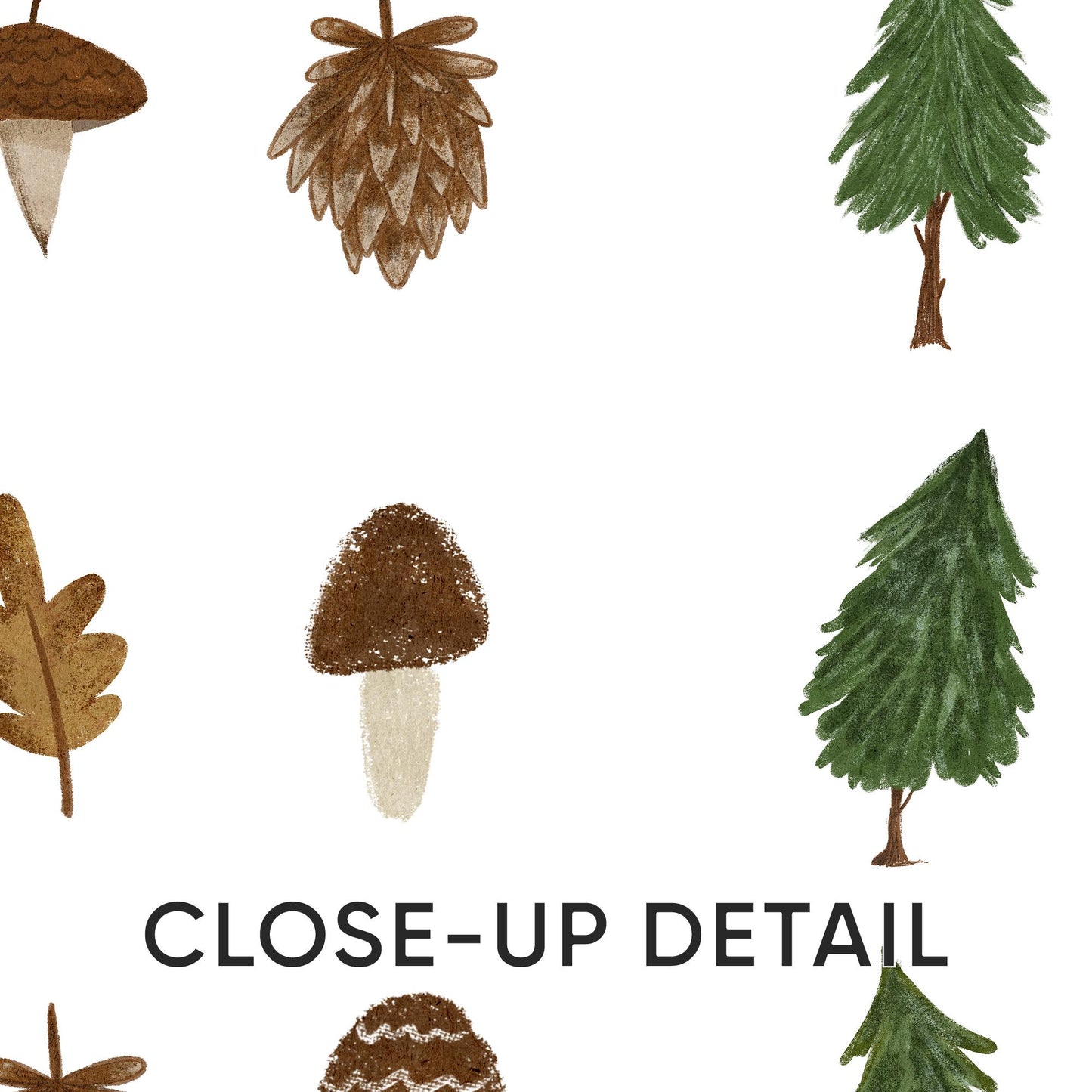 Woodland Nursery Wall Art Set, Forest Bear & Tree Prints, Neutral Baby Room Décor, Nature Kids Wall Prints Set of 3 N197