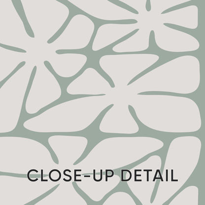 Green Abstract Wall Art – Japandi Minimalist Poster Set of 3 – Boho Botanical Prints for Modern Home & Neutral Room Decor B53