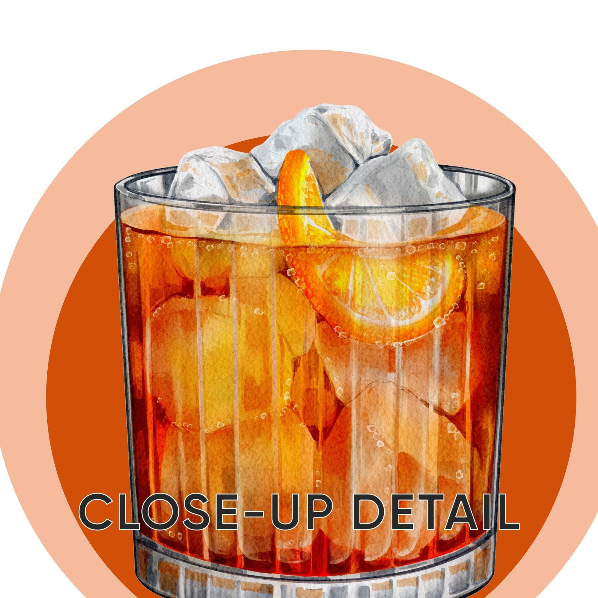 Cocktail Art Prints – Retro Bar Decor, Set of 3 (D145)