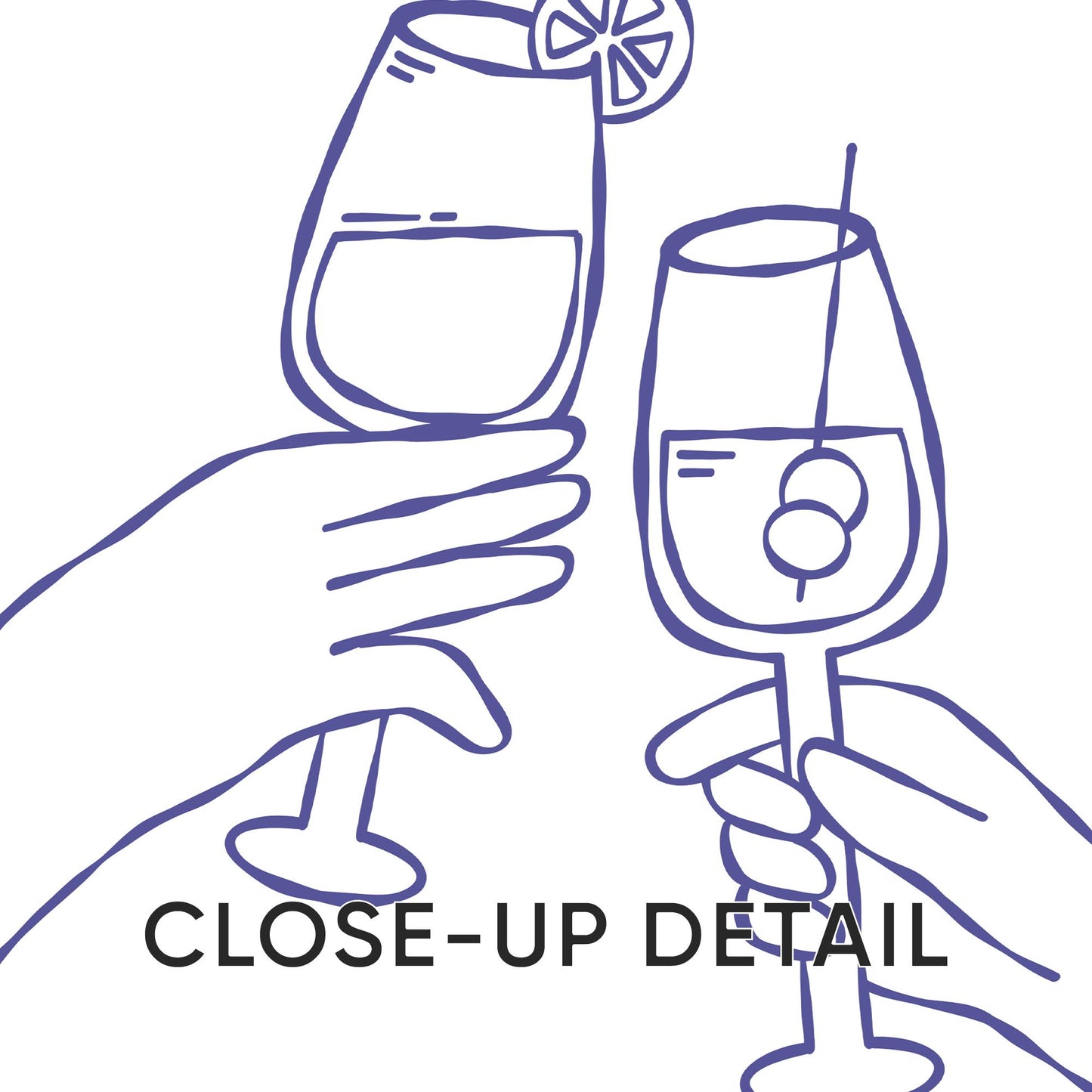 Minimalist Wine Bar Art Prints, La Dolce Vita, Cheers Poster Set (D143)