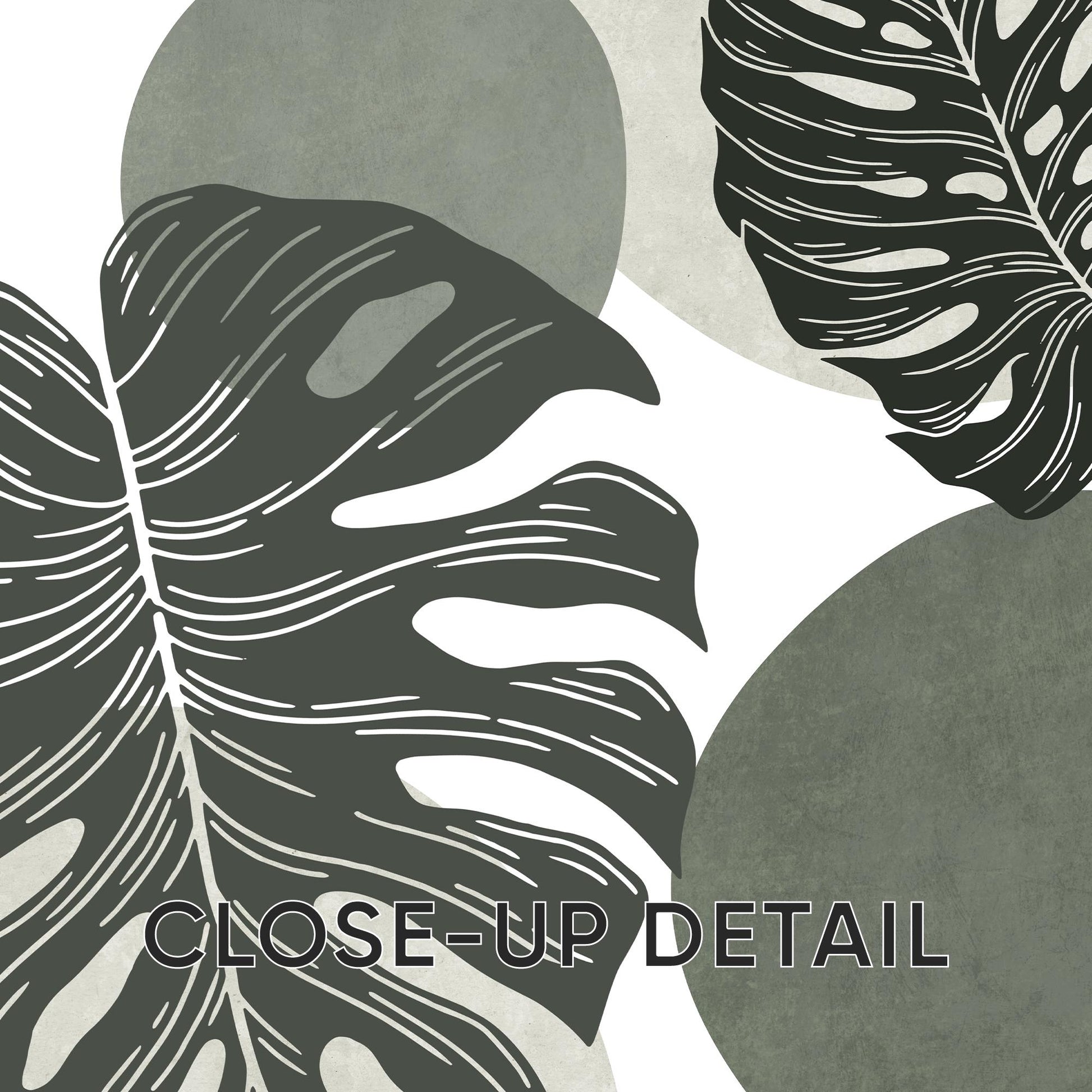 Tropical Monstera Wall Art Set, Modern Botanical Prints, Relaxing Apartment & Coastal Decor, Gallery Wall Artwork B135