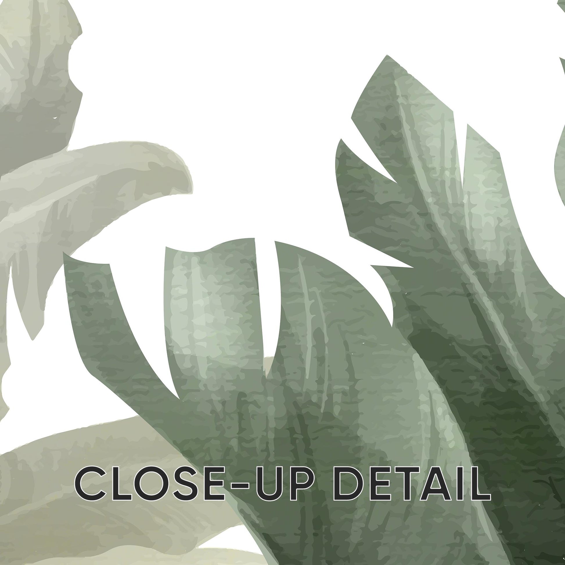 Tropical Wall Art Set of 3 – Sage Green Botanical Prints, Coastal Japandi Boho Decor for Bedroom and Living Room B138