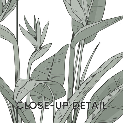 Sage Green Botanical Prints Set, Minimalist Plant Wall Art B143