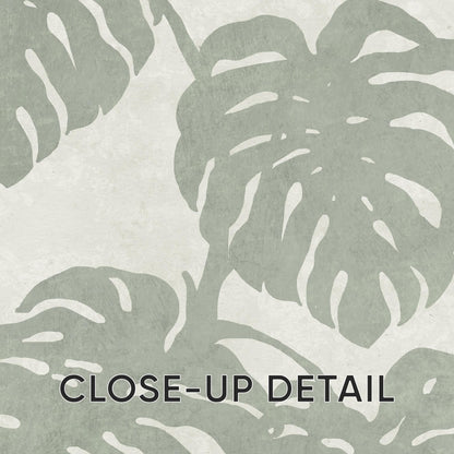 Sage Green Botanical Triptych Wall Art – Set of 3 Leaf Prints, Monstera, Neutral Minimalist, Japandi Scandi Gallery Set B168
