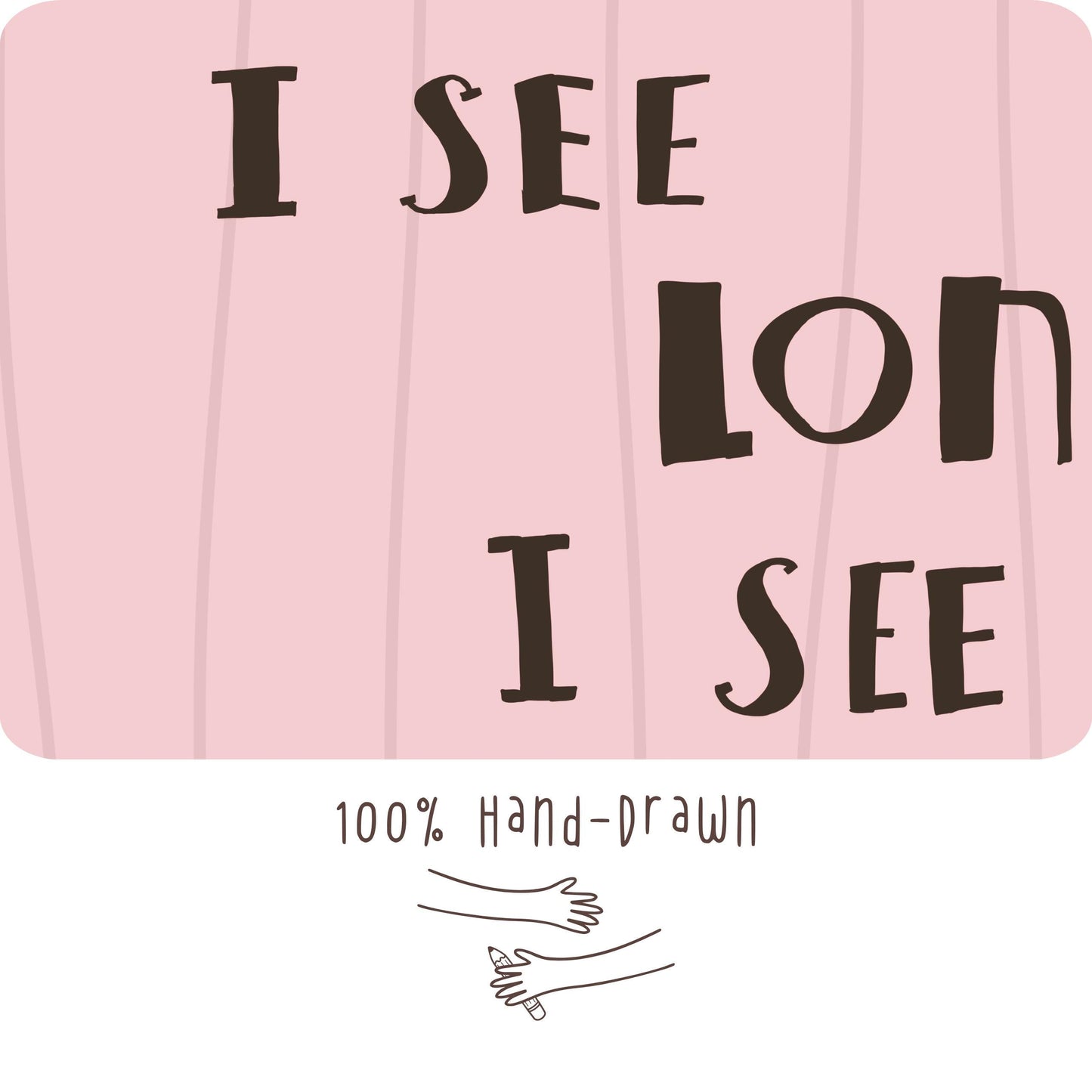 I See London I See France Print, Funny Bathroom Art, Striped Cheeky Decor MR97
