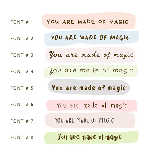 Custom Quote Print, Hand Drawn Colorful  Star Poster, Custom Wall Art, Personalized Text (MR140) — poster 2