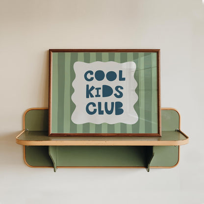 Cool Kids Club Wall Art, Striped Playroom Poster, Kids Room Decor MR128 — poster 10