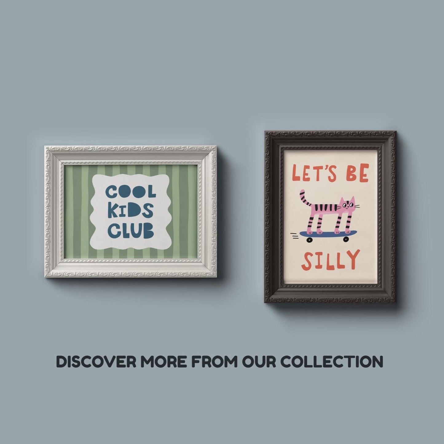 Cool Kids Club Wall Art, Striped Playroom Poster, Kids Room Decor MR128 — poster 9