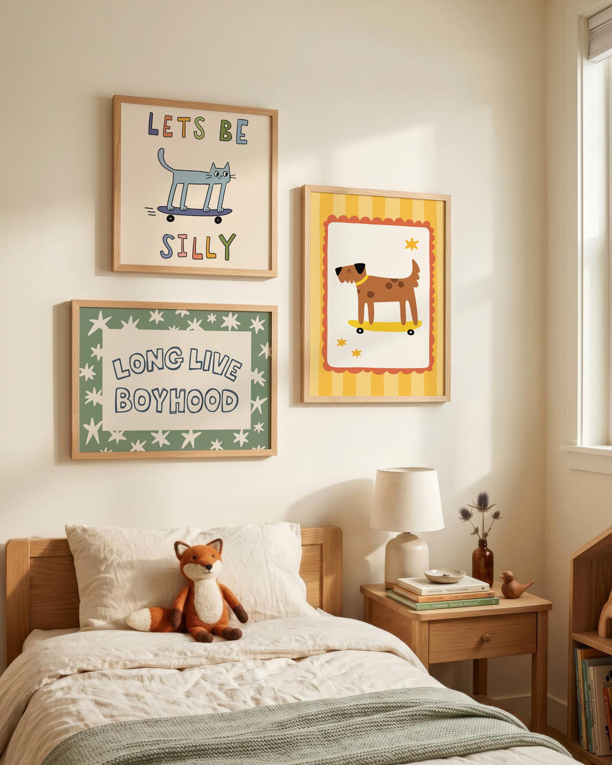 Long Live Boyhood Print, Boys Room Wall Art, Playroom Star Poster, Boy Nursery Decor (MR158) — poster 6