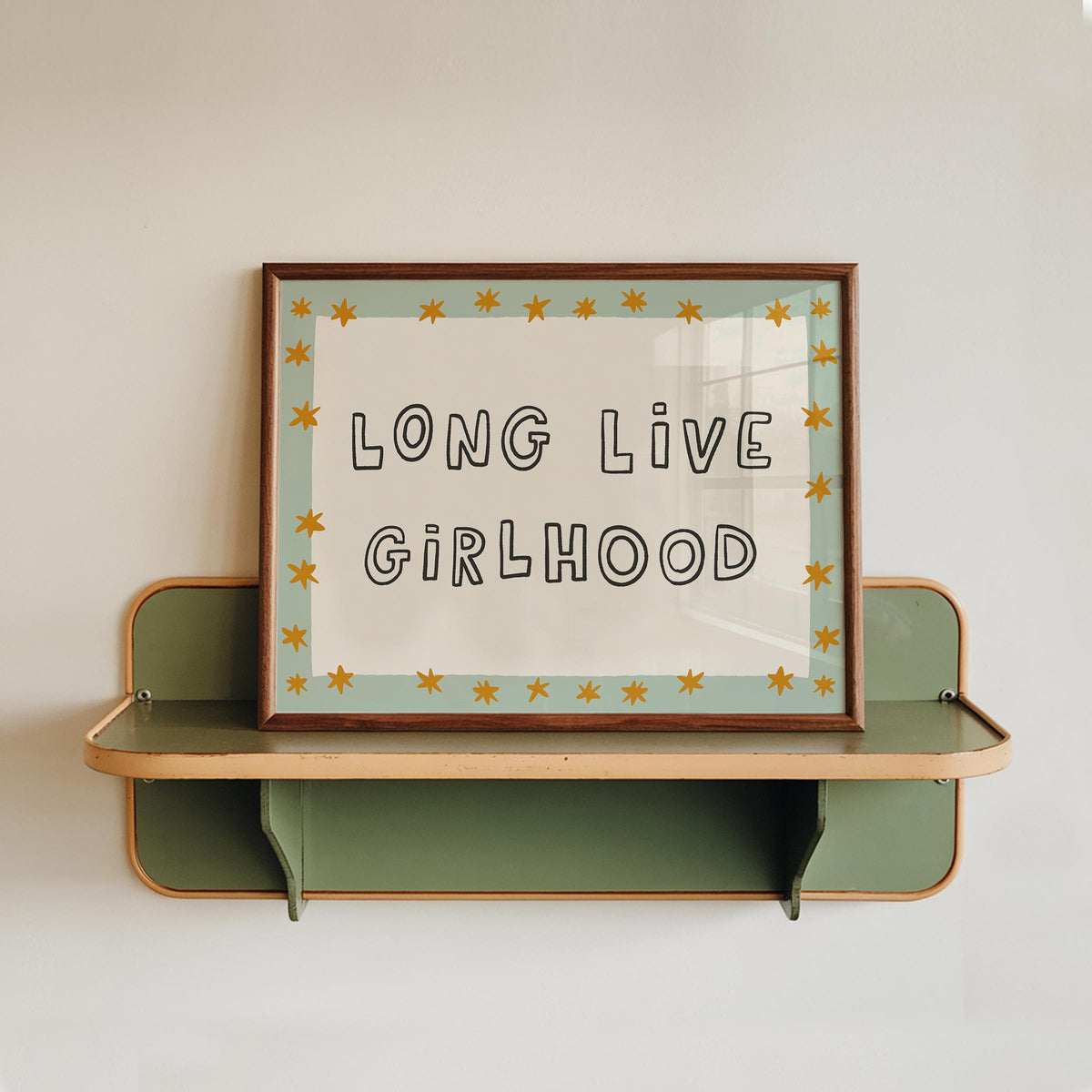 Long Live Girlhood Print, Girls Room Decor, Above Bed Wall Art, Nursery Art (MR166) — poster 12