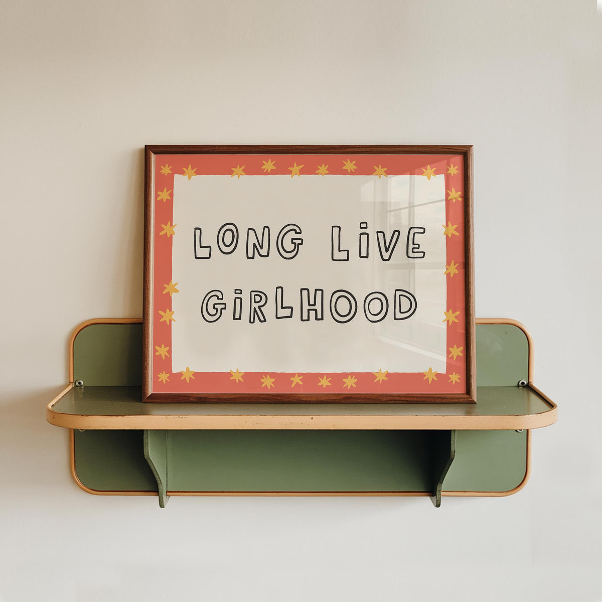 Long Live Girlhood Print, Girls Room Decor, Above Bed Wall Art, Nursery Art (MR166) — poster 10