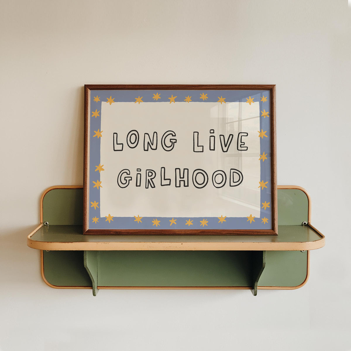 Long Live Girlhood Print, Girls Room Decor, Above Bed Wall Art, Nursery Art (MR166) — poster 13
