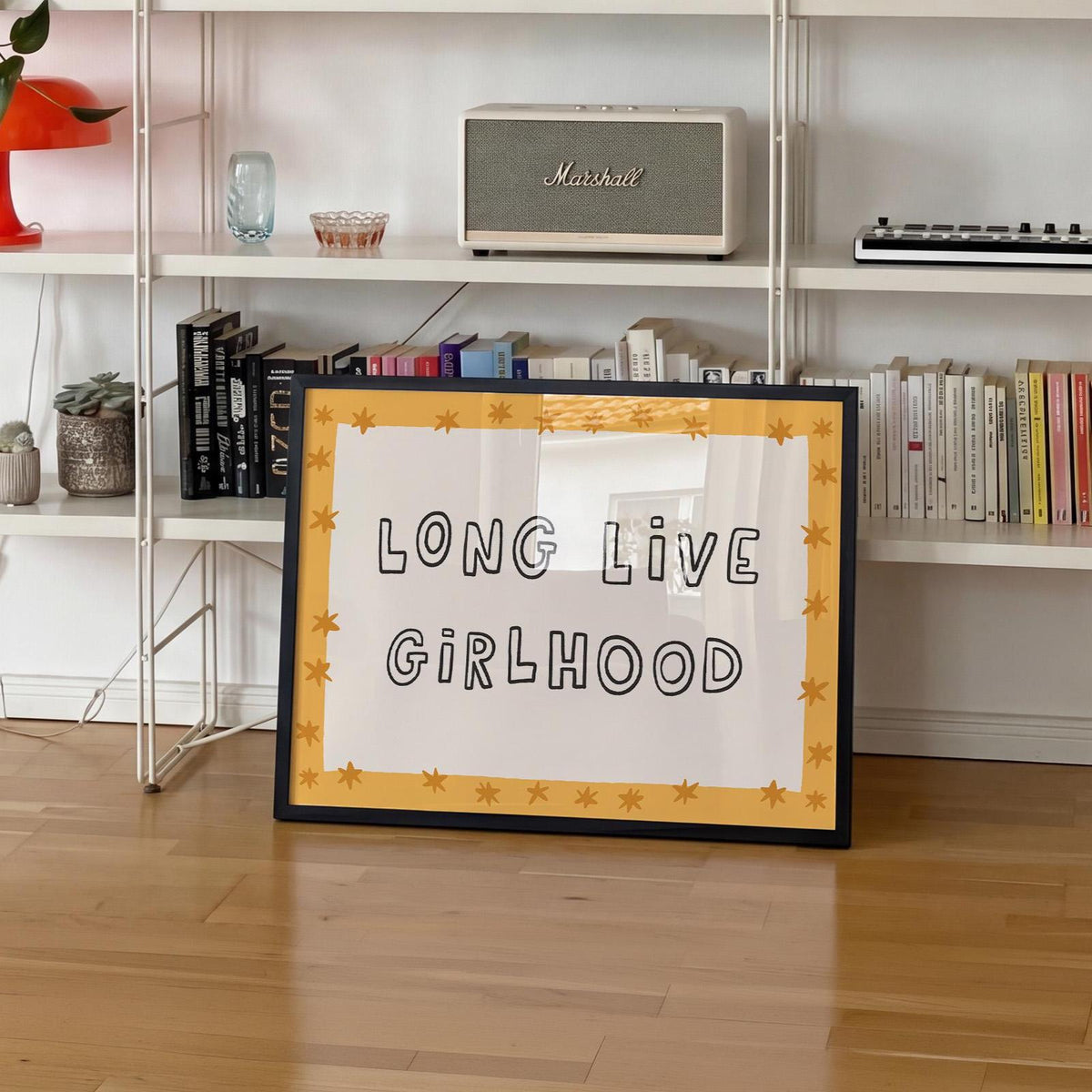 Long Live Girlhood Print, Girls Room Decor, Above Bed Wall Art, Nursery Art (MR166) — poster 5