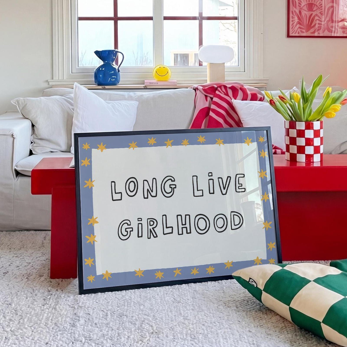 Long Live Girlhood Print, Girls Room Decor, Above Bed Wall Art, Nursery Art (MR166) — poster 4