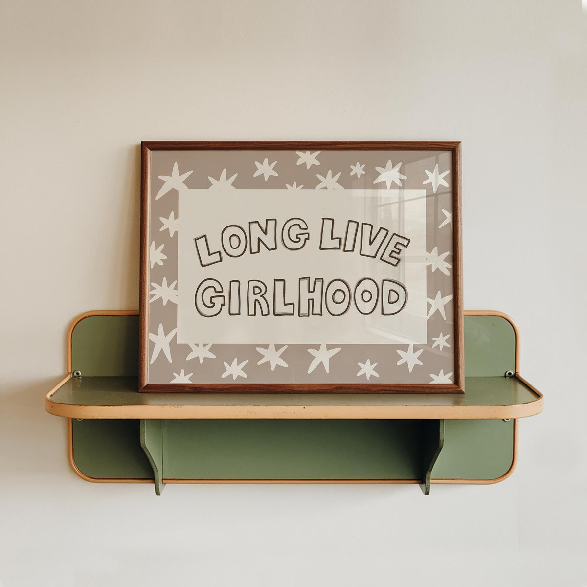 Long Live Girlhood Print, Hand Drawn Girls Room Decor, Whimsical Playroom Wall Art (MR164) — poster 14