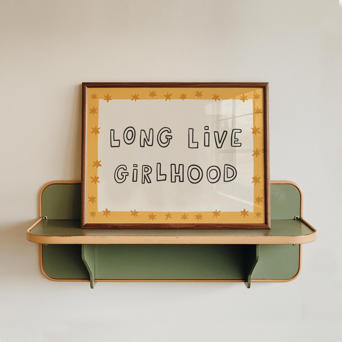 Long Live Girlhood Print, Girls Room Decor, Above Bed Wall Art, Nursery Art (MR166) — poster 11