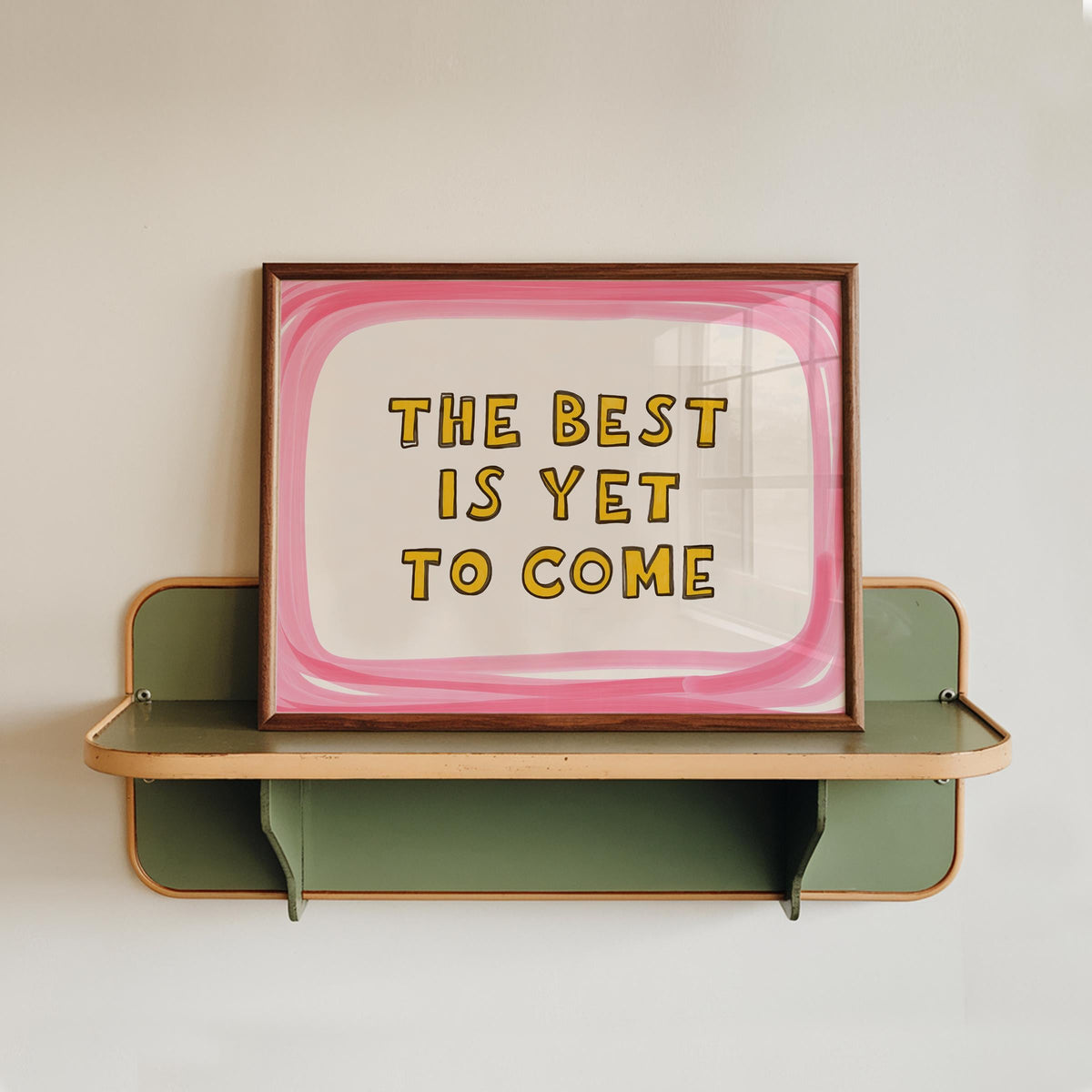 The Best Is Yet to Come Print, Whimsical Wall Art, Inspirational Quote (MR170) — poster 13