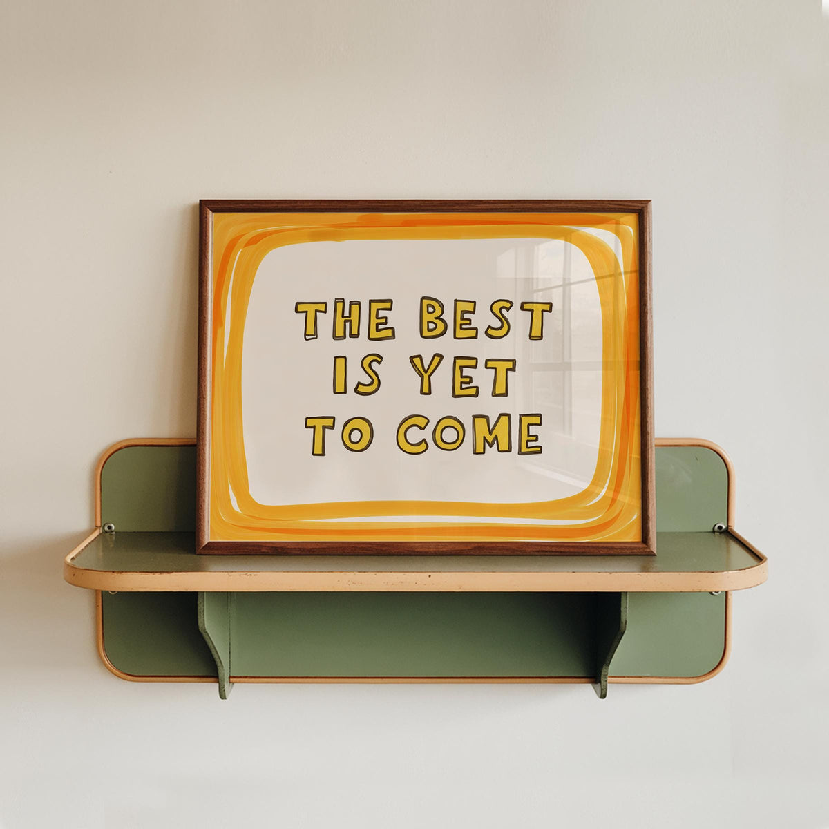 The Best Is Yet to Come Print, Whimsical Wall Art, Inspirational Quote (MR170) — poster 12
