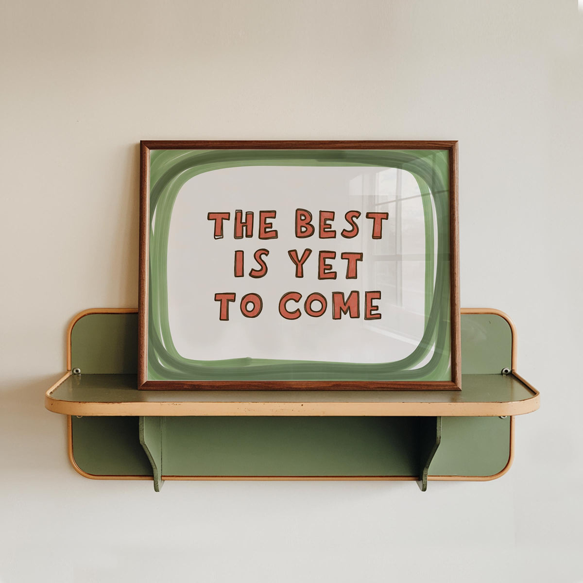 The Best Is Yet to Come Print, Whimsical Wall Art, Inspirational Quote (MR170) — poster 9
