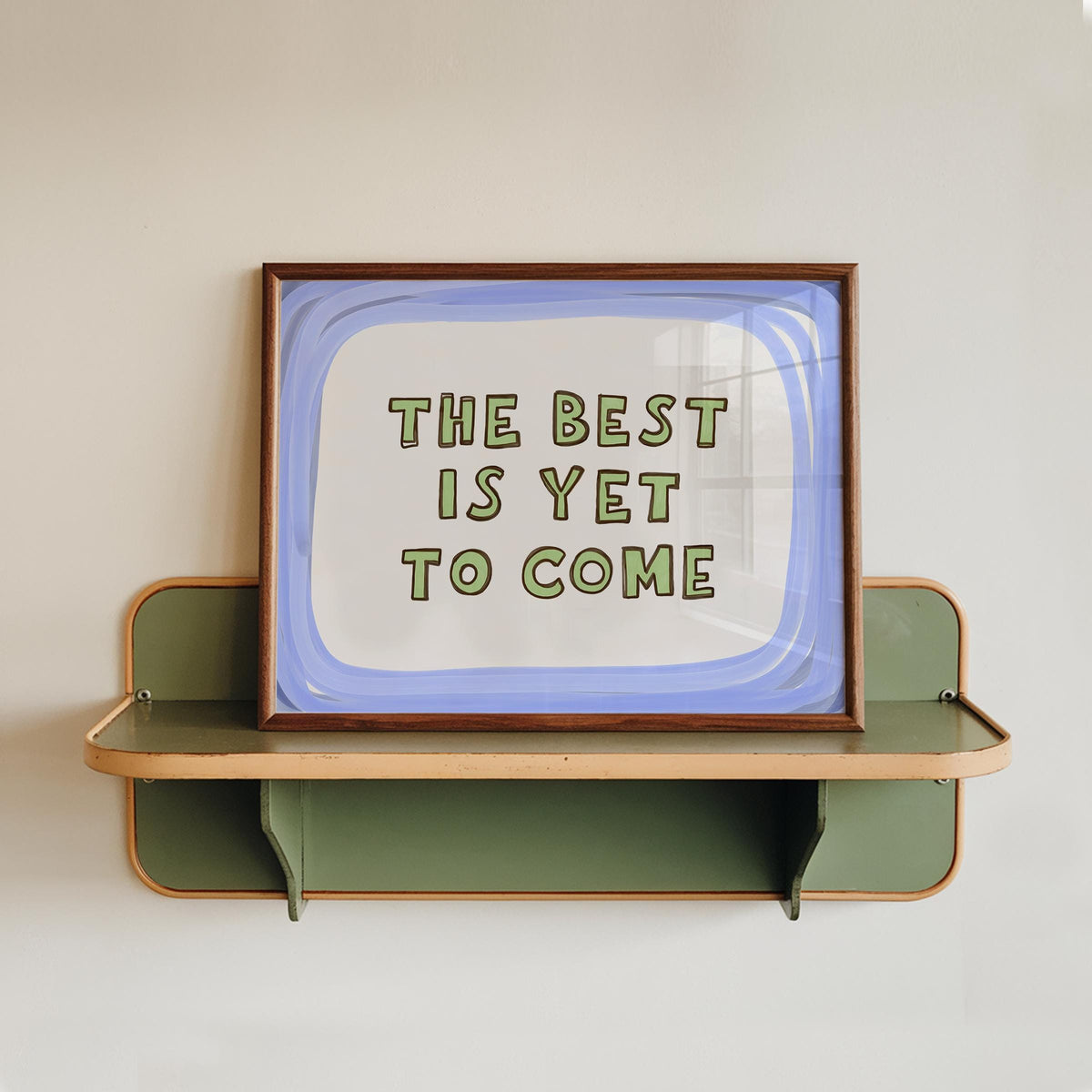 The Best Is Yet to Come Print, Whimsical Wall Art, Inspirational Quote (MR170) — poster 10